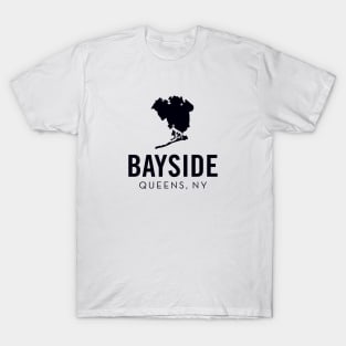 Bayside, Queens - New York (black) T-Shirt